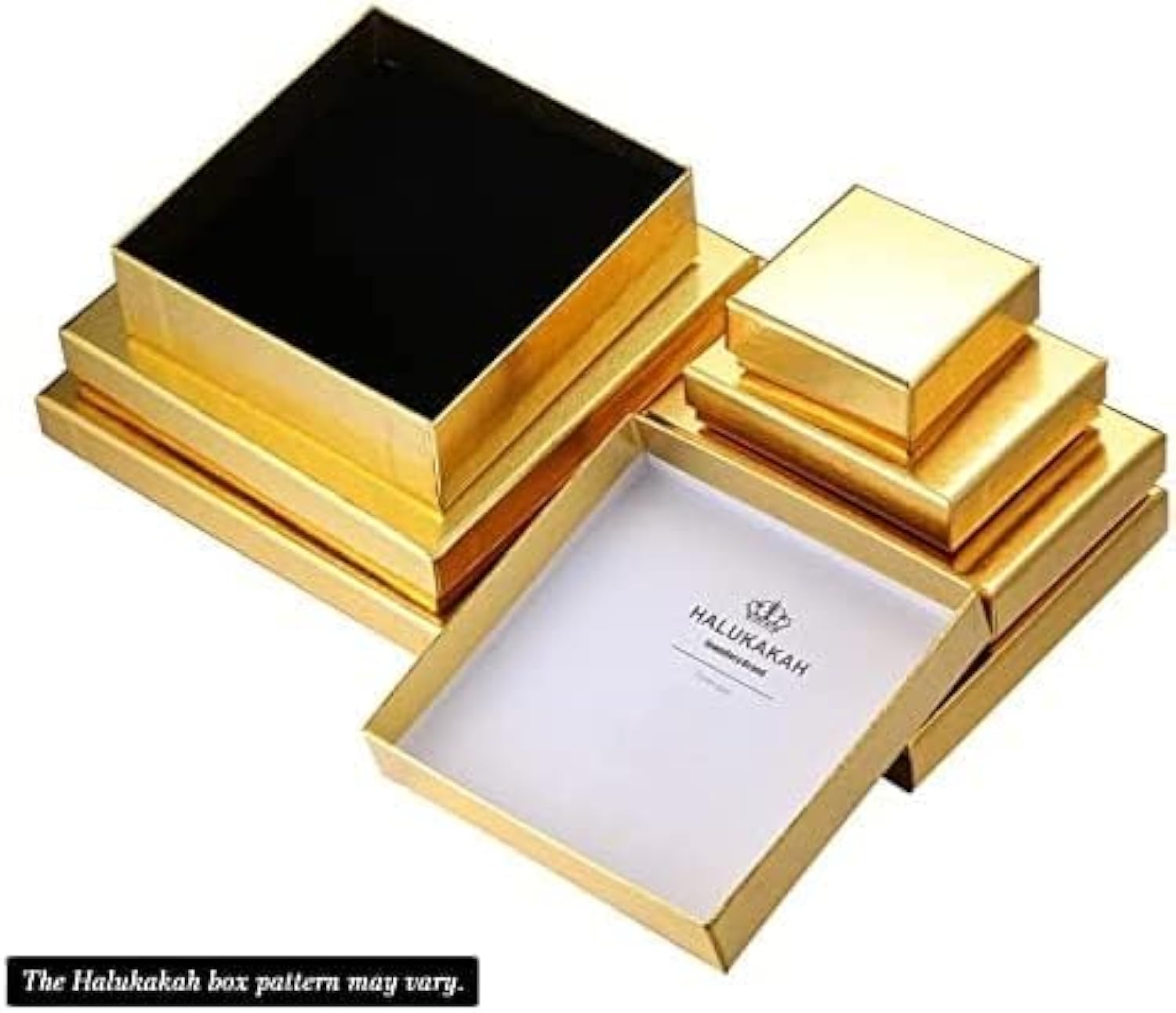 Halukakah Men’s Diamond Watch - The King - 18K Gold/Platinum Plated, 40MM Square Dial, Iced Out Wristband, Lab Diamonds Handset, with Cuban Link Chain Necklace and Bracelet Set Optional, Comes in Giftbox