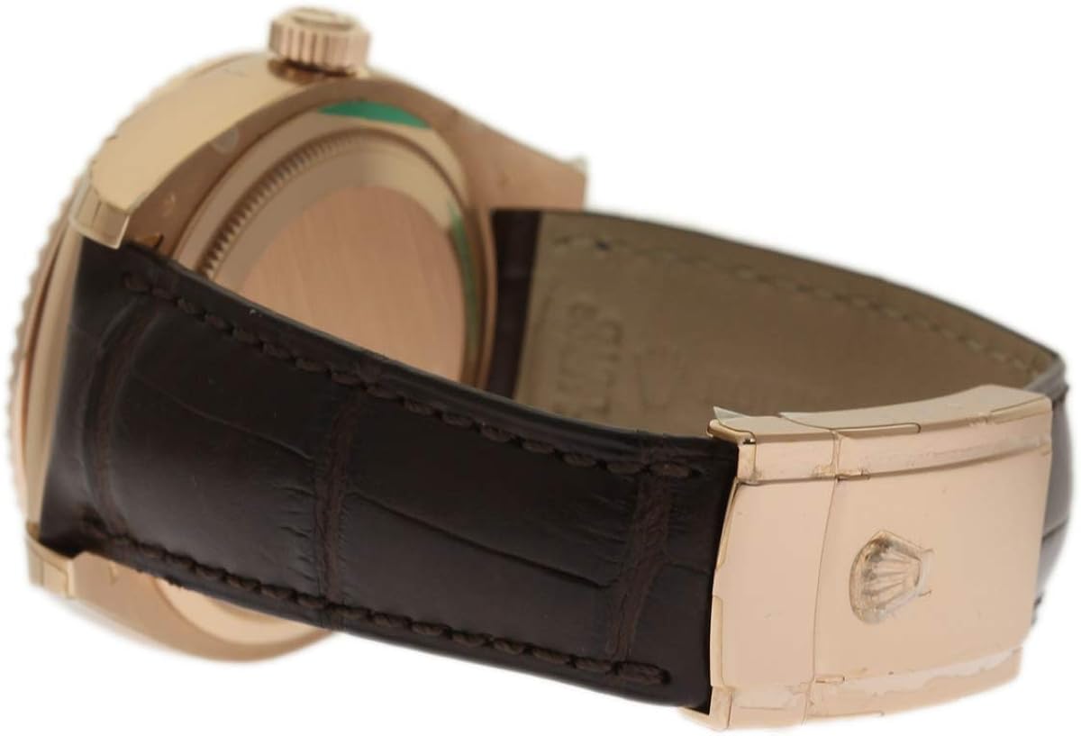 Rolex New Sky-Dweller 326135 Rose Gold Brown Leather Box/Paper/5YWarranty #RL119